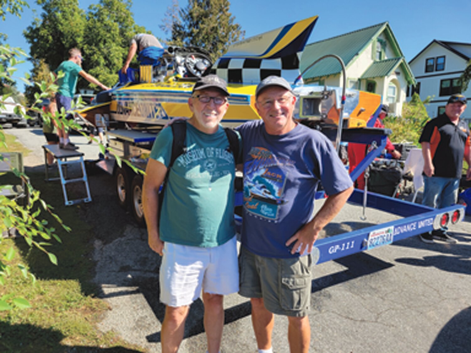 54 hydroplanes race in Manson Hydrofest Lake Chelan Mirror